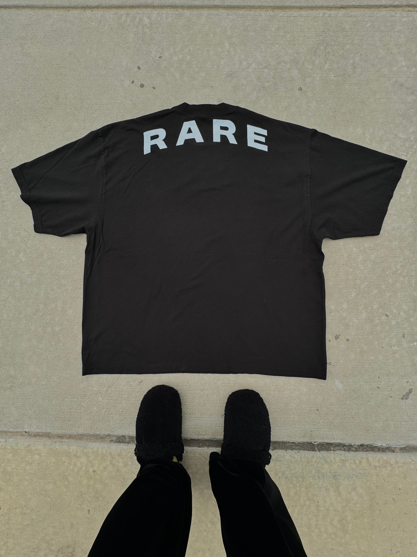 Refuse Average Reach Excellence Oversized Tee || Black