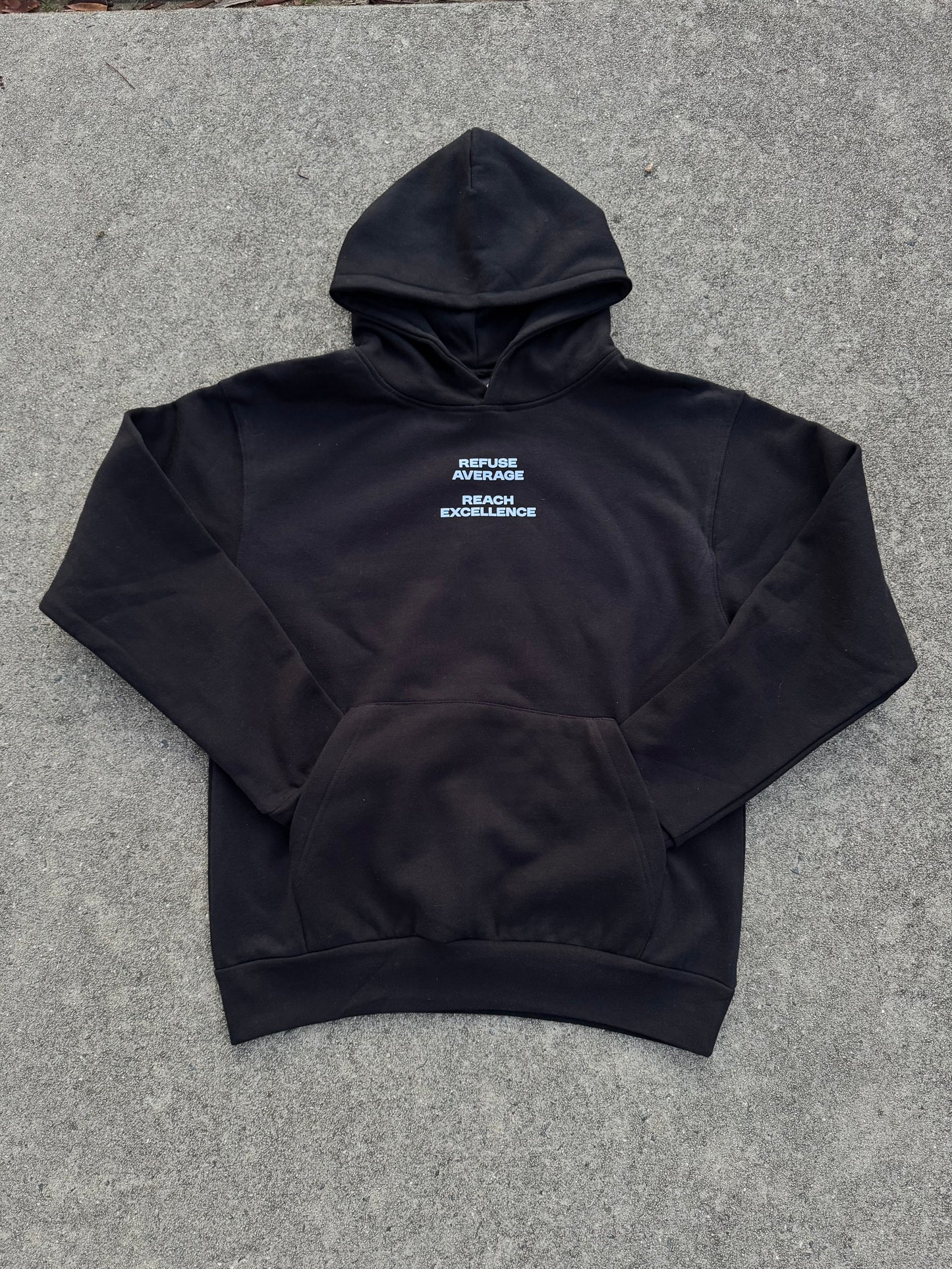 Black Minimalist Hoodie